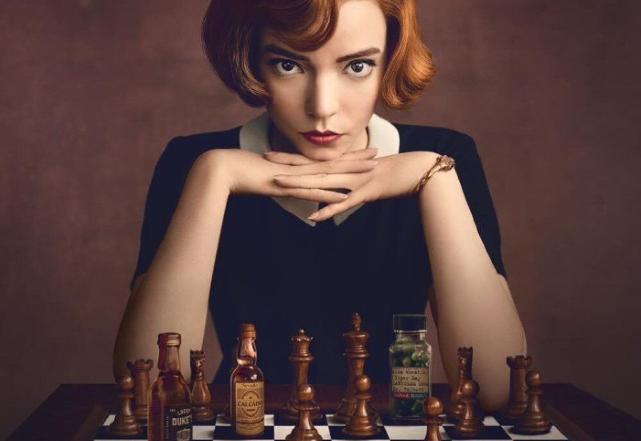 Gambito de Dama es una exitosa miniserie basada en el juego de ajedrez