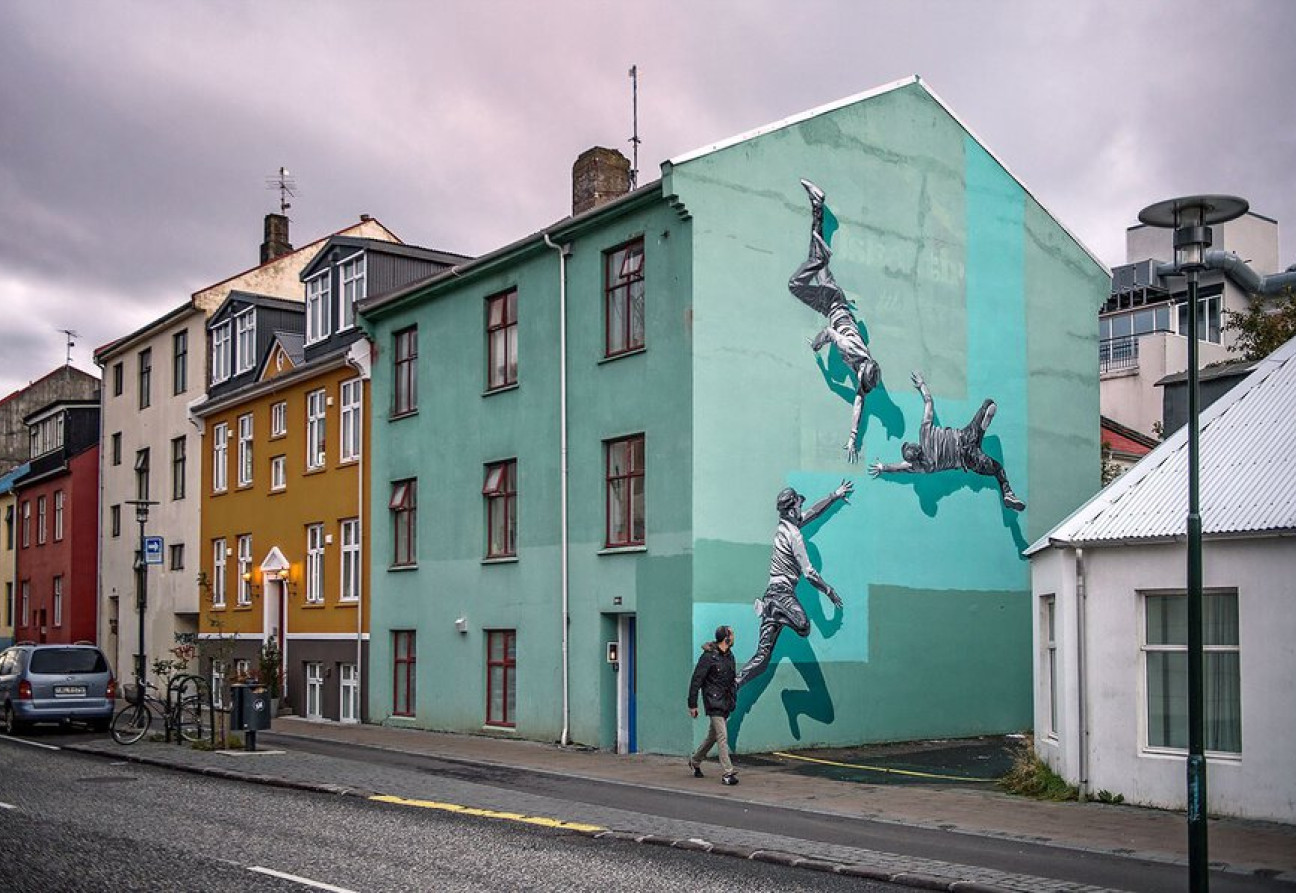 Los muros cobran vida con el arte de Anders Gjennestad. FOTO: andersgjennestad.com