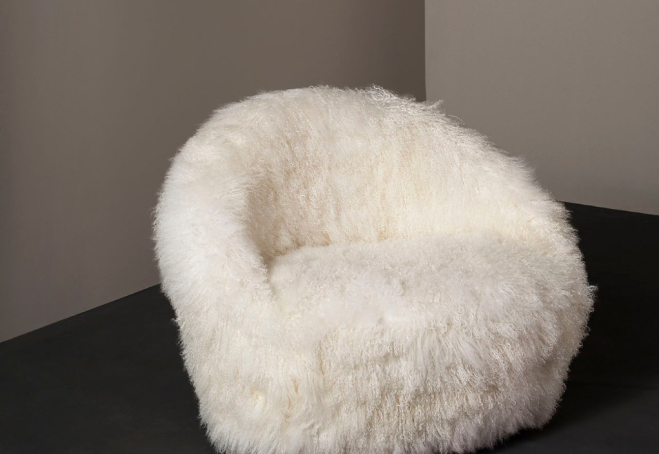 Para el frío de invierno: la silla ARTIK de Paola Navone. FOTO: miami.baxter.it