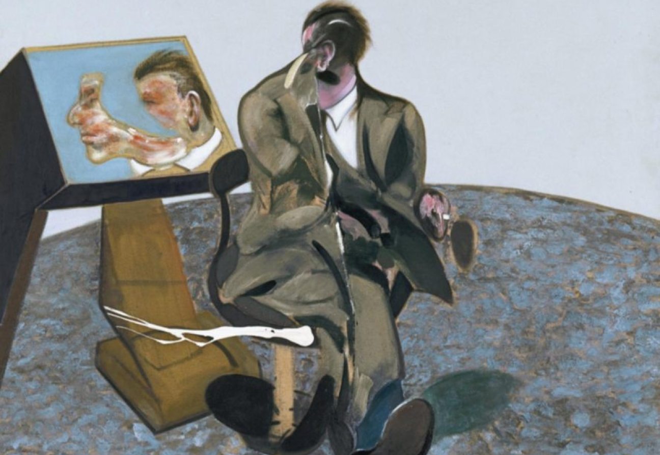 Portrait of George Dyer in a Mirror, 1968. Francis Bacon. Foto: Museo Thyssen-Bornemisza