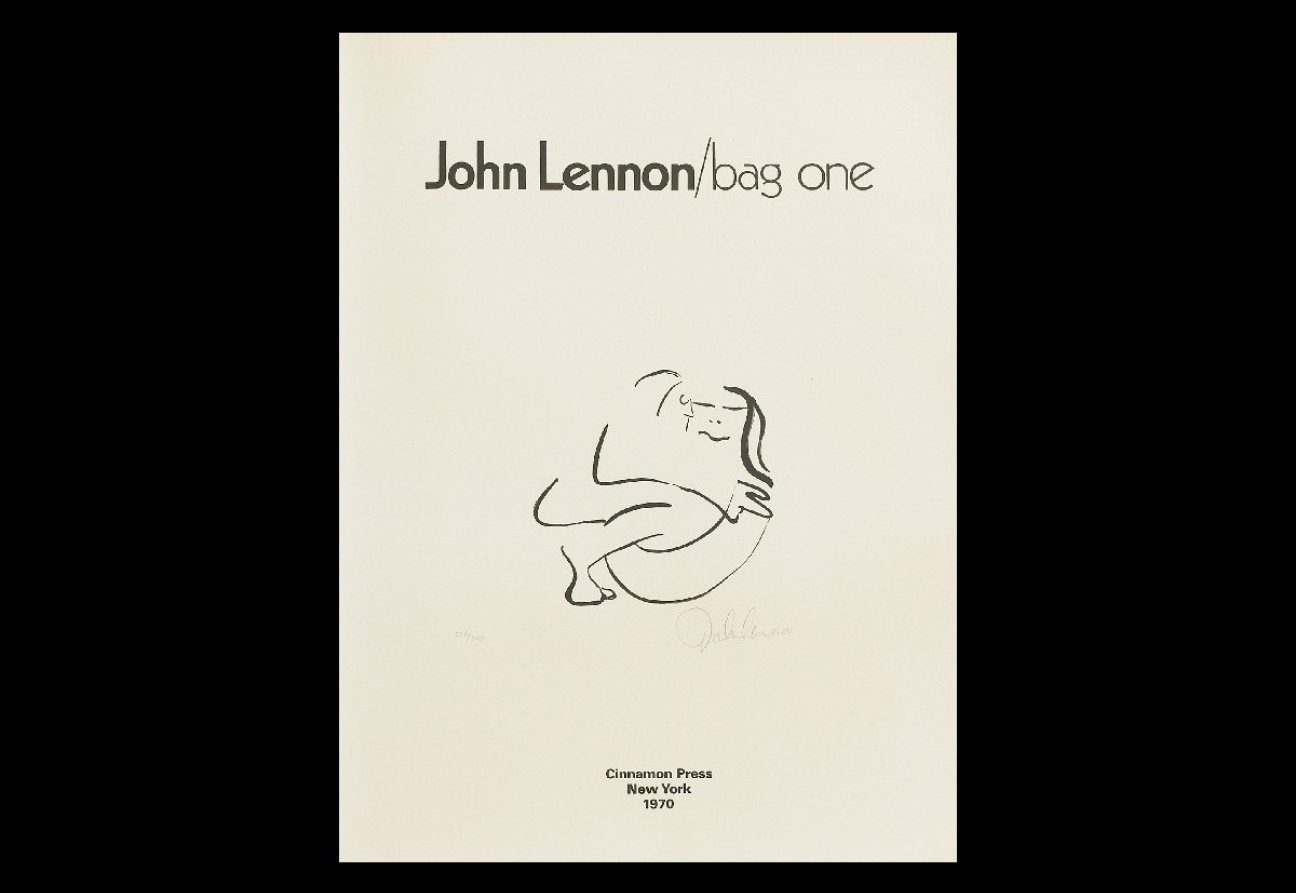 덜 유명한 측면을 반영한 존 레논의 그림