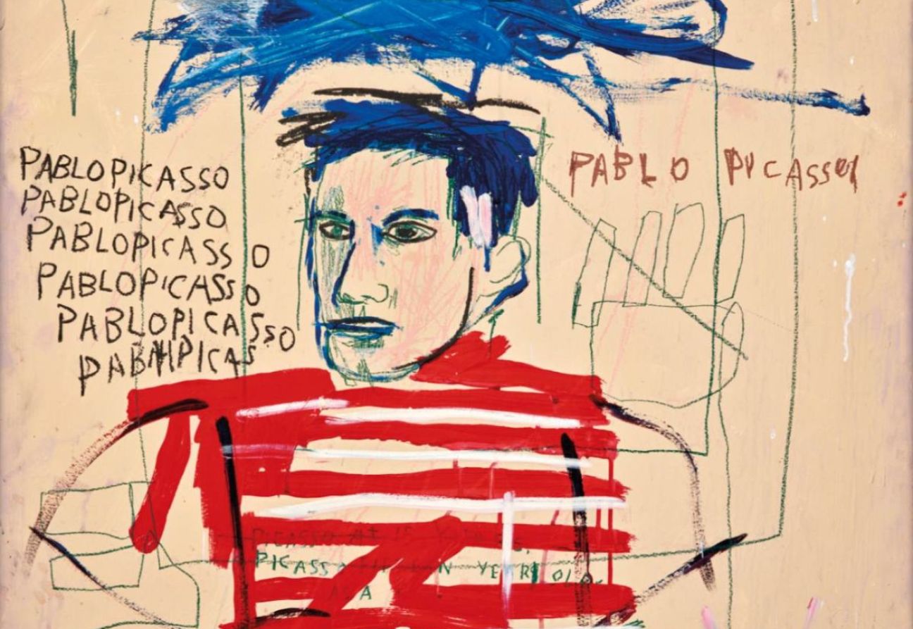 Untitled (Pablo Picasso), 1984. Jean-Michel Basquiat. Foto: Christie's