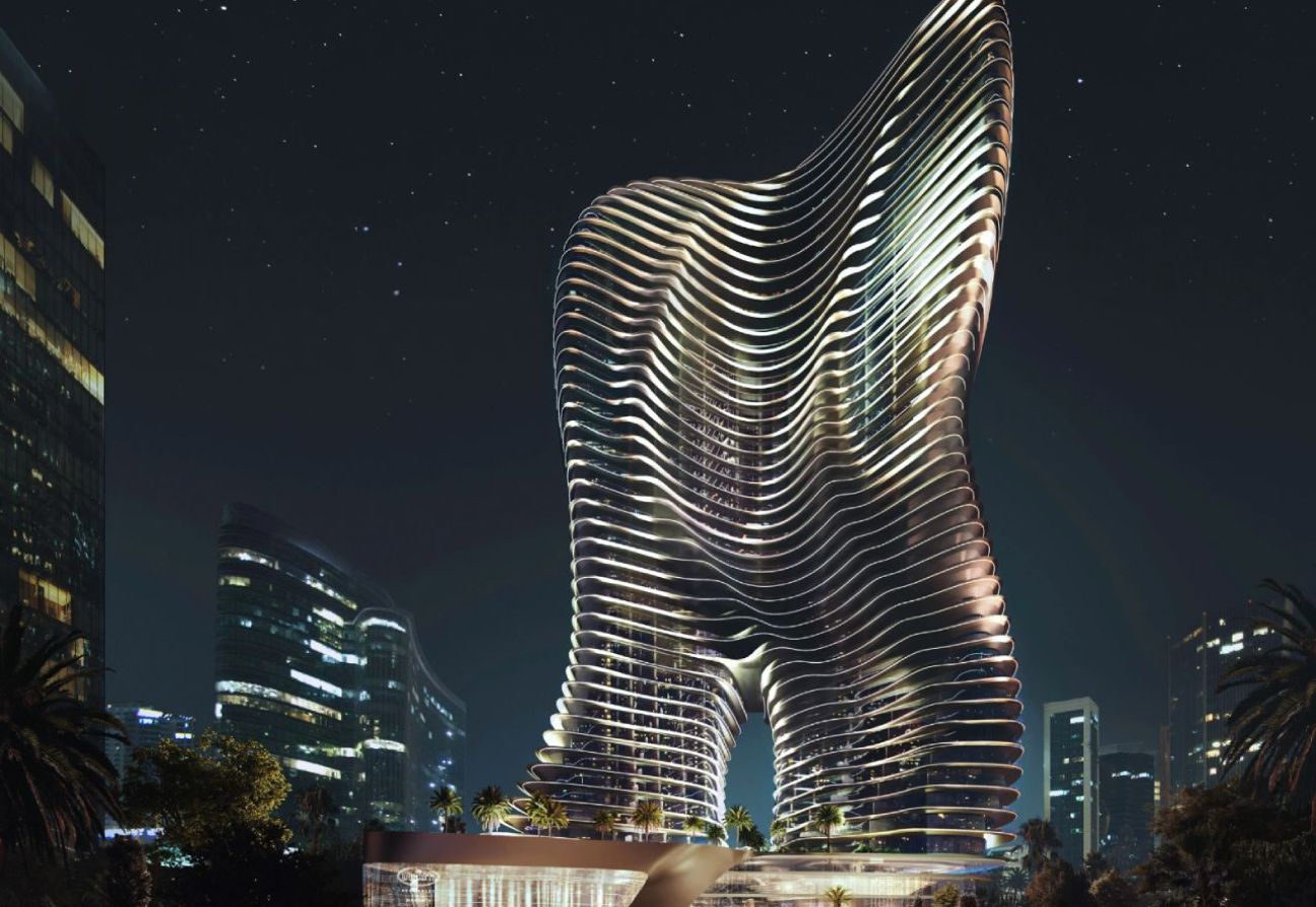 Vistazo a Bugatti Residences. Foto: Dezeen