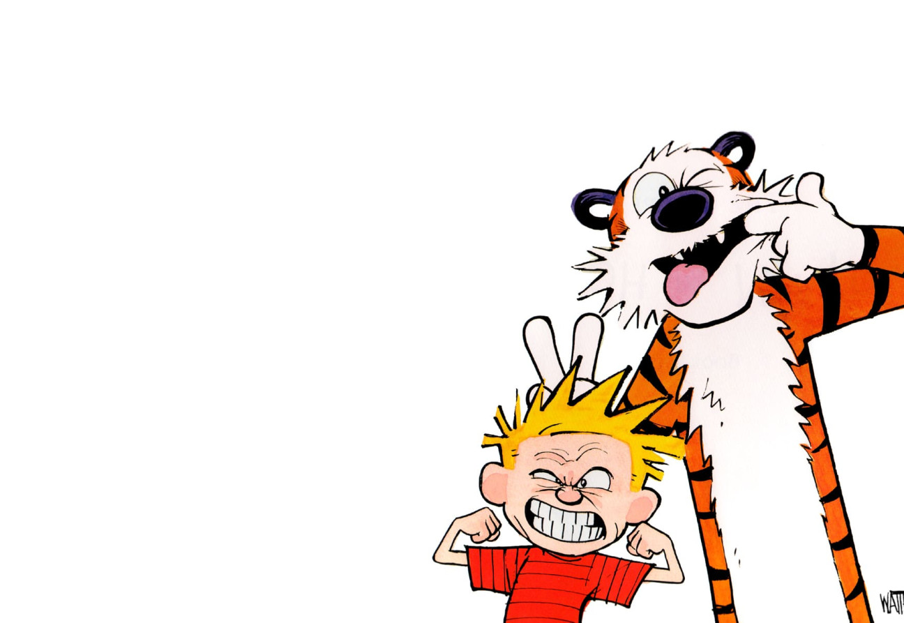 Calvin and Hobbes, the comic strip that teaches us to live