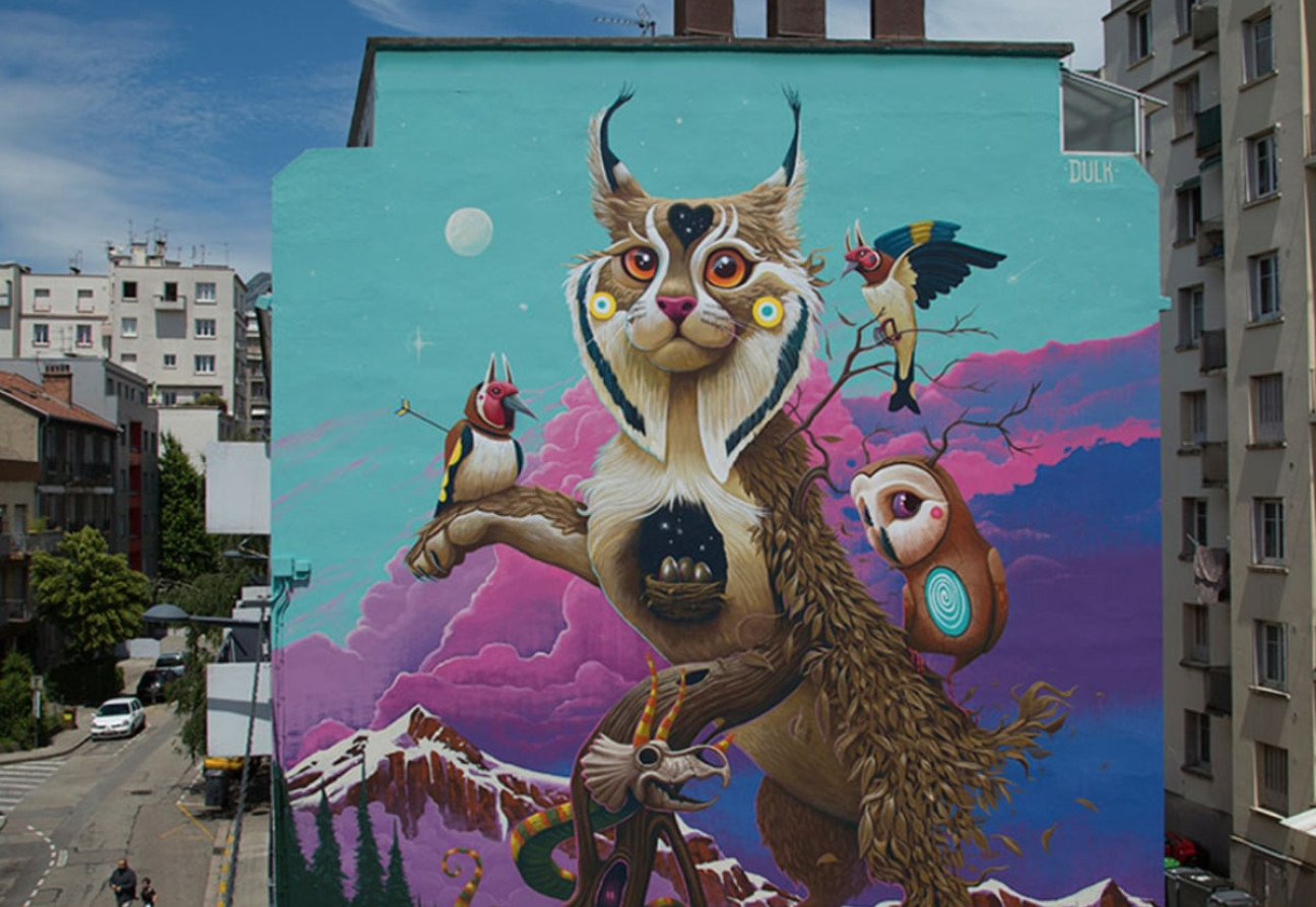 Mural hecho por Dulk. Fuente: Dulk Website