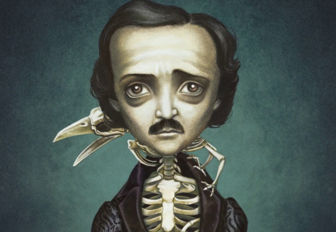 El legado de Egar Allan Poe, H.P. Lovecraft y Mary Shelley en la literatura de terror. FOTO: Ilustración de Benjamin Lacombe