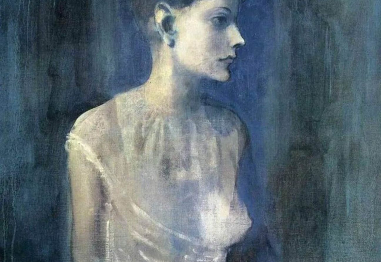 Girl un a Chemise, 1904. Pablo Picasso. Fuente: Pablo Ruiz Picasso