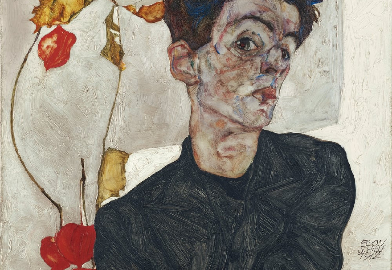 Egon Schiele and his troubled life