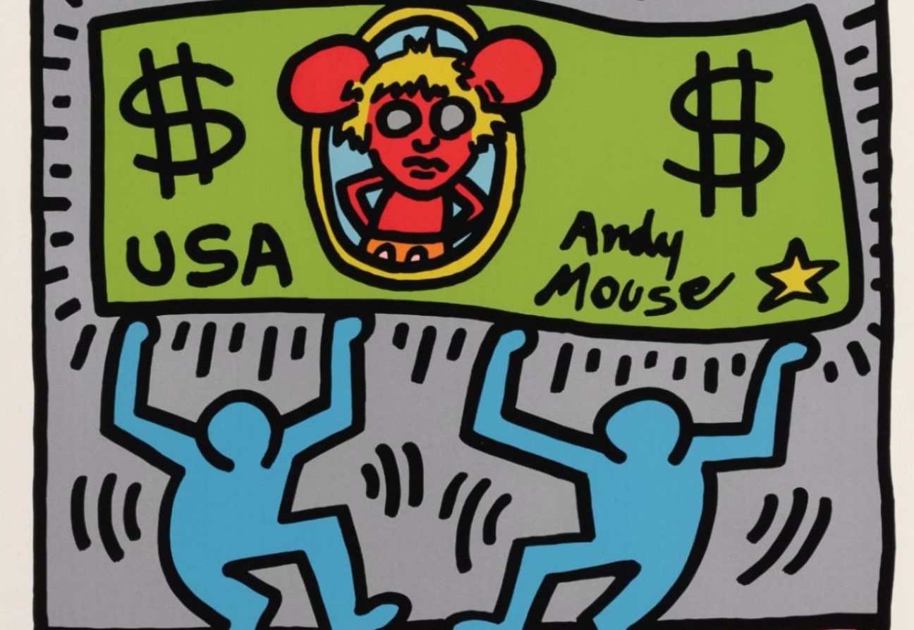 Andy Mouse, 1986. Keith Haring. Foto: Sotheby's