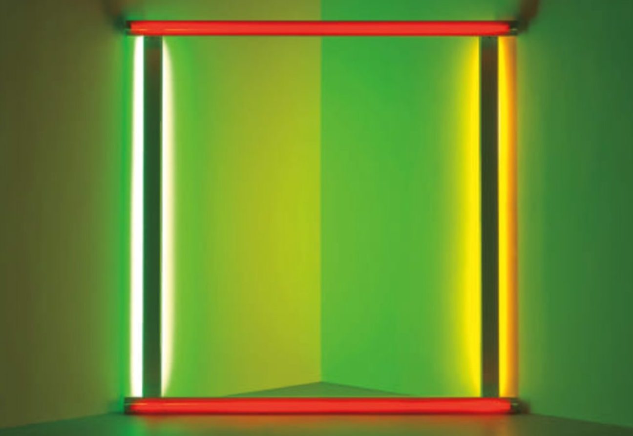 Untitled (to Bob and Pat Rohm), 1969. Dan Flavin. Foto: Phillips Auctioneers