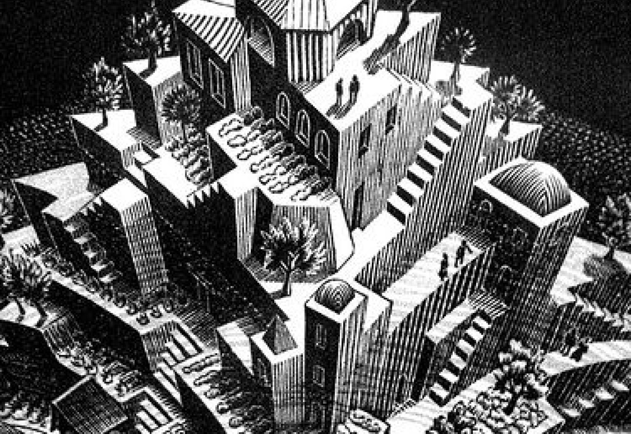 Maurits Cornelis Escher The Engravings Of Imaginary Worlds