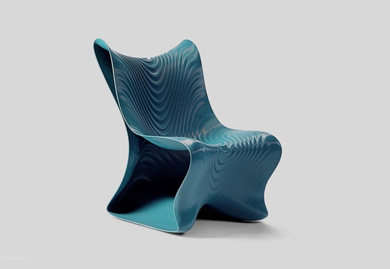 Mawj, mobiliario inspirado en las olas del mar. FOTO: nagami.design