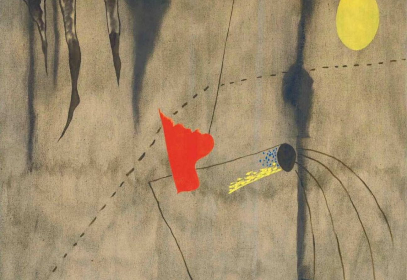 Schilderij, 1925. Joan Miró. Foto: Guggenheim Bilbao
