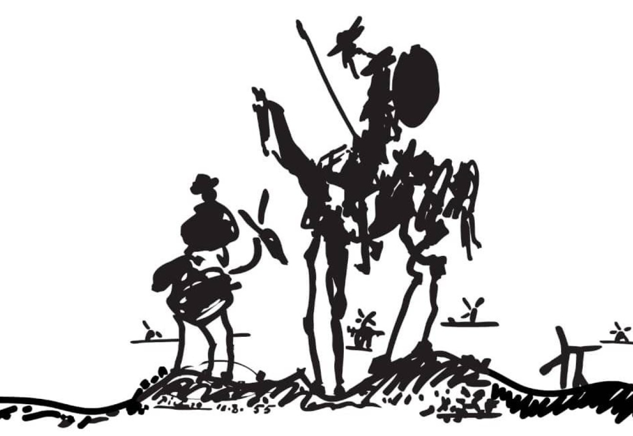 Don Quijote desde la perspectiva de Dalí, Picasso y Masson