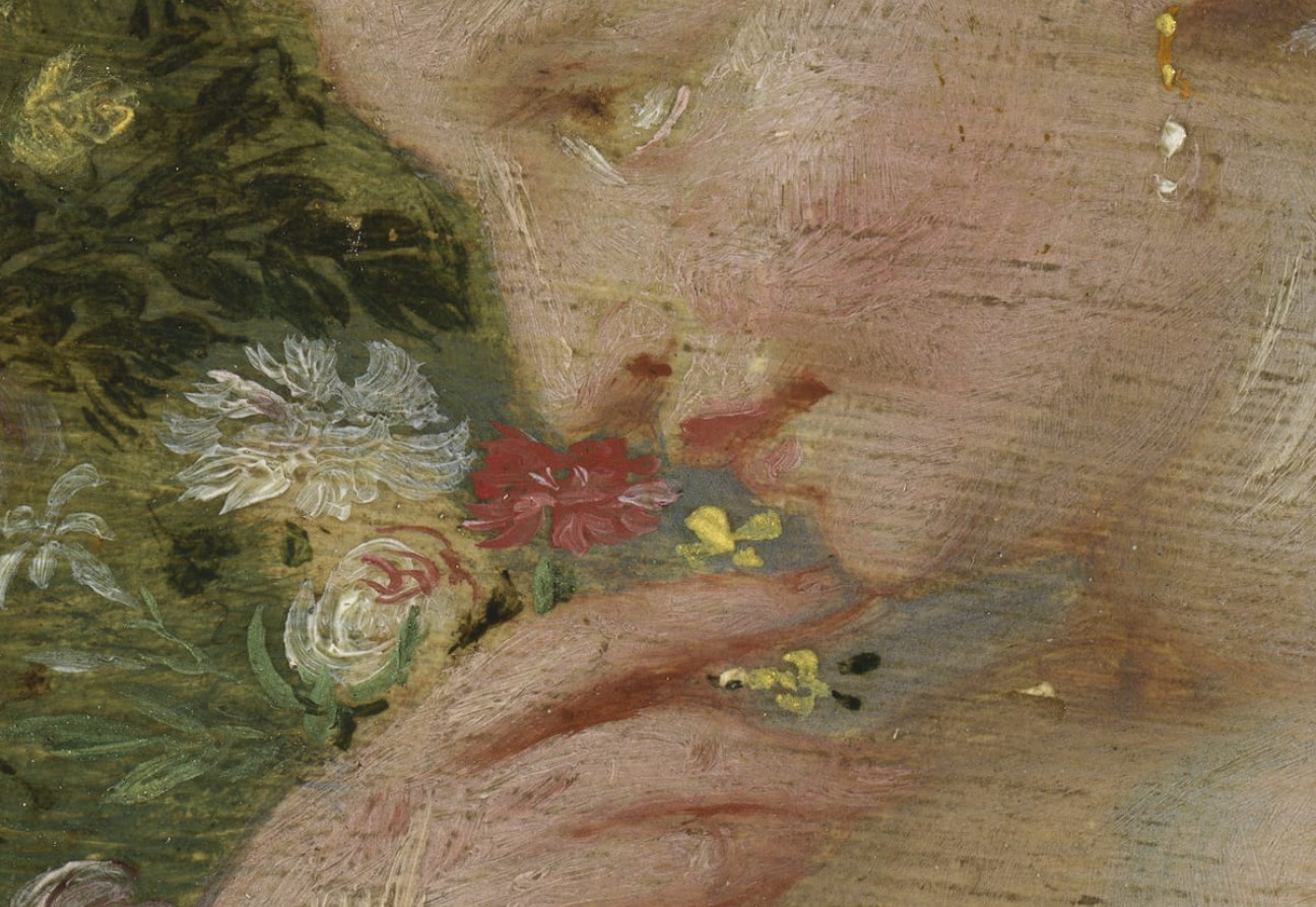 Aspecto de El Olfato, de Jan Brueghel el Viejo y Rubens. Fuente: Samsung