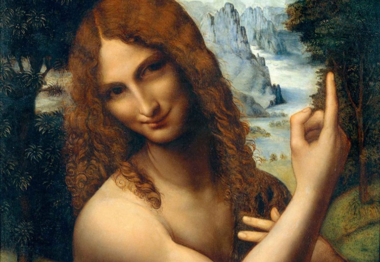 Gian Giacomo Caprotti, mejor conocido como Salai, sirvió como modelo de la pintura San Juan Bautista de Da Vinci. Foto: Finestre sull'Arte