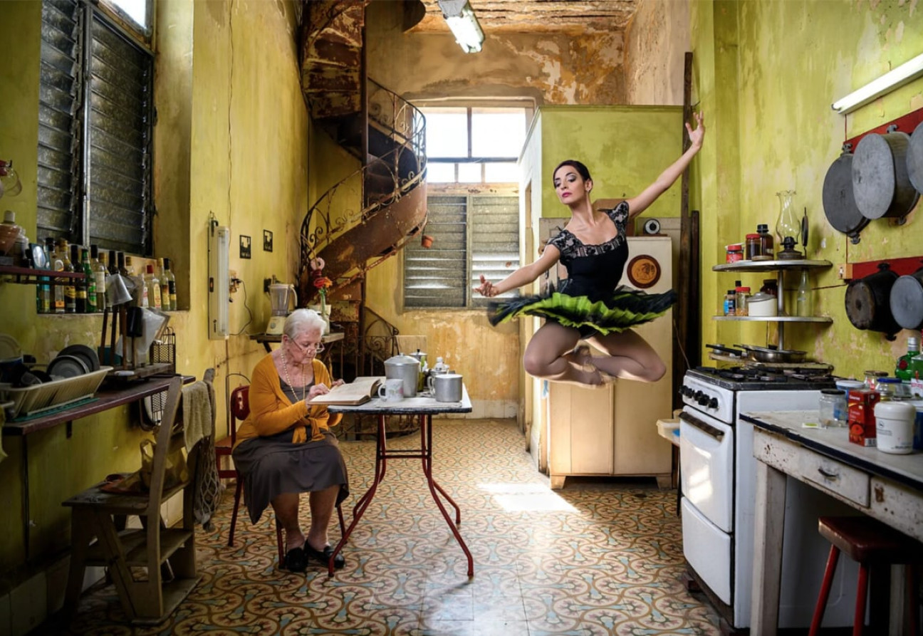 Joe McNally. Dancer in Havana. Fuente: Vital Impacts