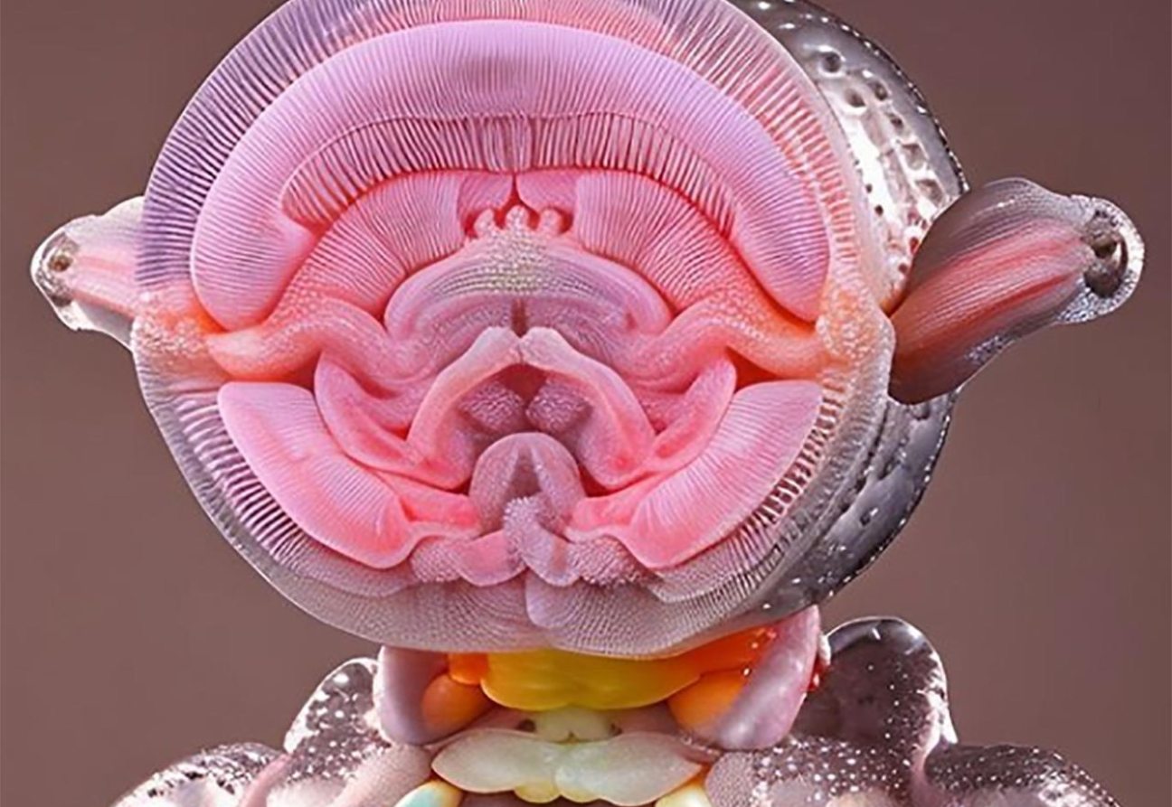 Las extrañísimas criaturas 3D de Chris Hoffmann. Foto: UglyStupidHonest