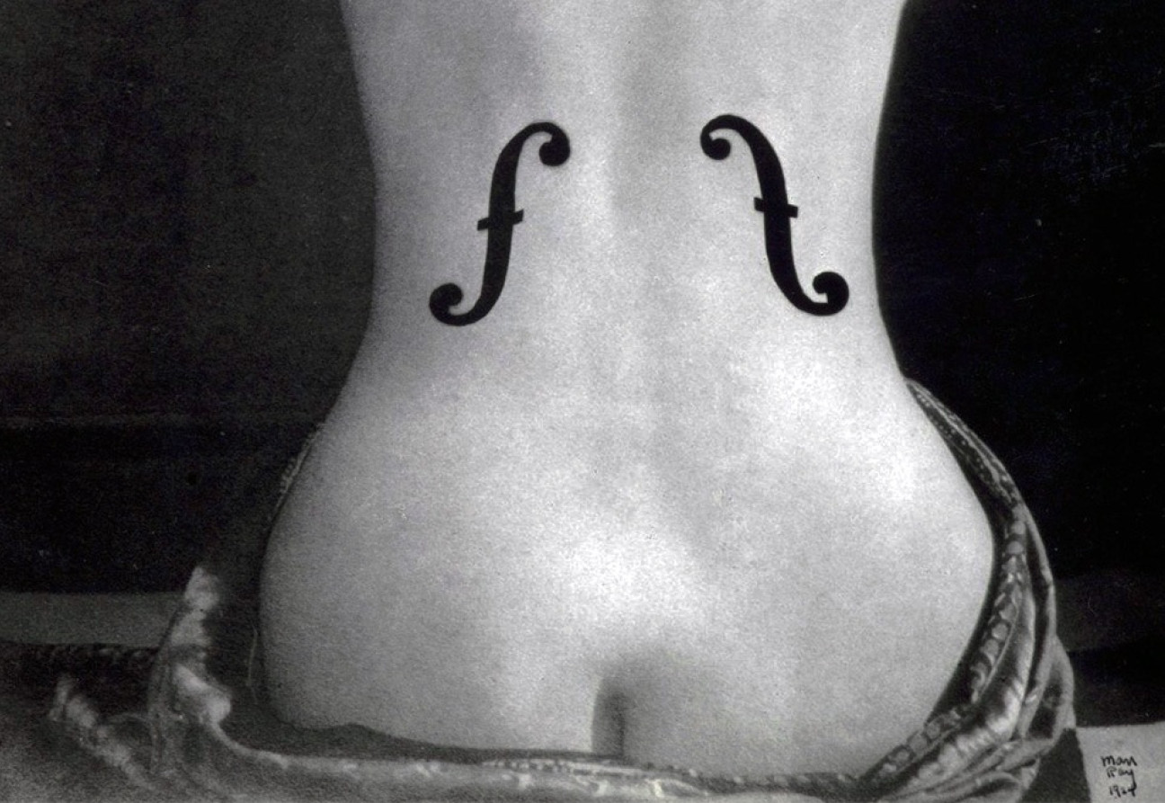 Man Ray의 Le Violon d'Ingres(1924). 출처: Valutazione Arte