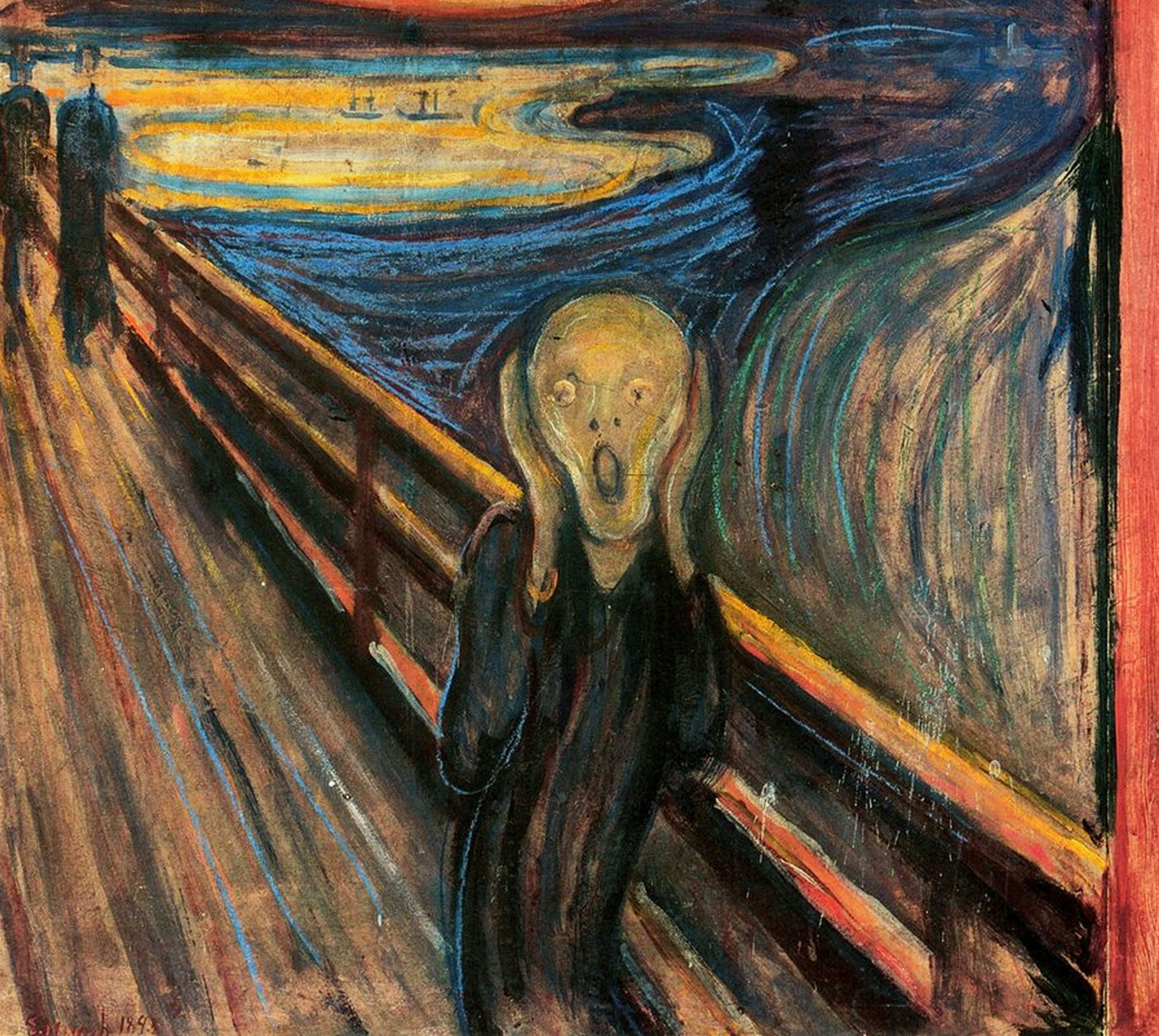 The scream картина